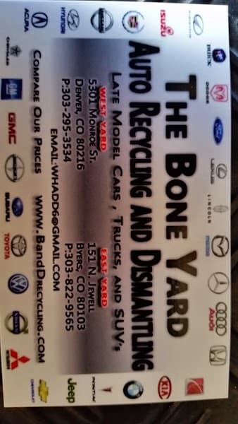 Boneyard at 151 Jewell St, Byers, CO 80103