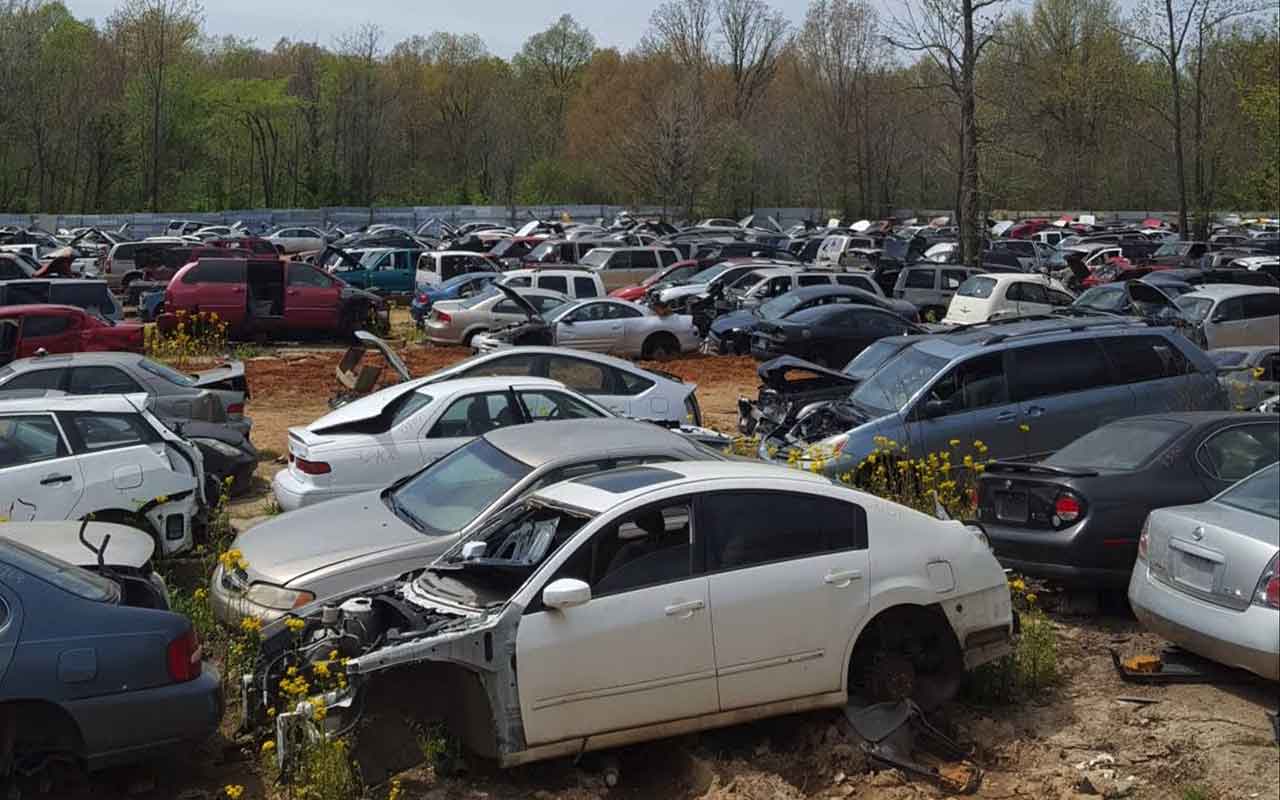 Vehicle inventory from Lane Road Auto Salvage & Sales, Inc. at 1555 Lane Rd, Paducah, KY 42003