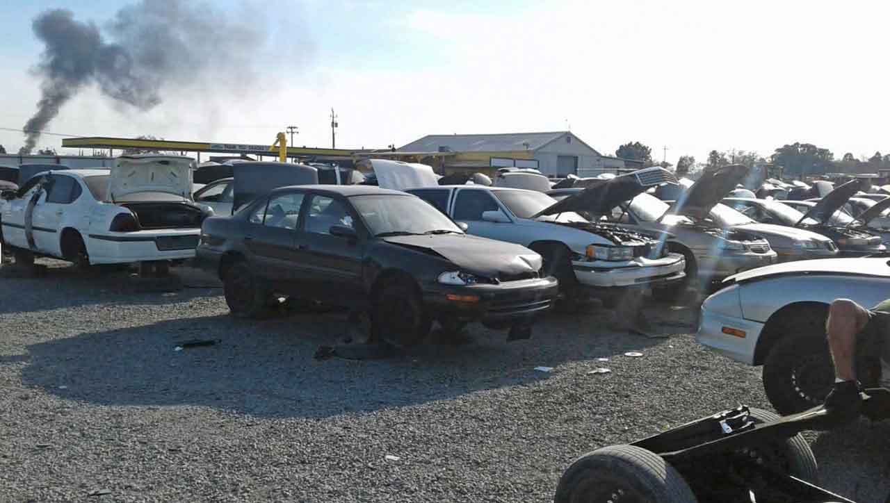 junk cars from Pick-n-Pull at 3927 Clark Dr, Stockton, CA 95215